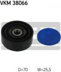 SKF VKM 38066 паразитный / ведущий ролик, поликлиновой ремень на MERCEDES-BENZ C-CLASS купе (CL203)