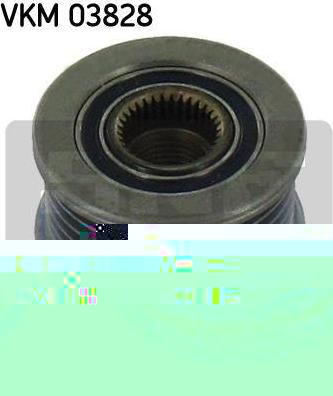 SKF VKM03828 Шкив генератора MB C-Class (W202) 200CDI/220CDI 97-00, Sprinter 2-t/3-t/4-t 2,1CDI 00-06 (6111550515)