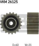 SKF VKM26125 Ролик направляющий ремня ГРМ (30750739)