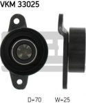 SKF VKM33025 Ролик промежуточный поликлинового ремня Citroen Evasion 98-00,Xantia 95-,Xsara 97-,ZX 95-97 2.0