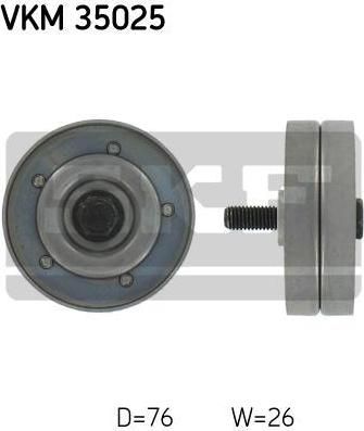 SKF VKM35025 Ролик ремня приводного OPEL ASTRA/MERIVA/CORSA 1.7D