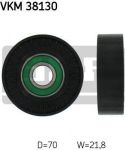 SKF VKM38130 VKM38130_!ролик обв. MB W169 1.5-2.0 04>/W245 1.5-2.0 05>/Vaneo 1.6/1.9 02>