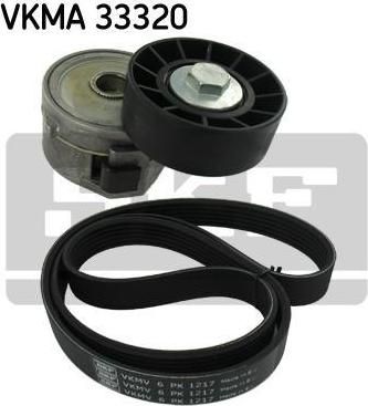SKF VKMA 33320 поликлиновой ременный комплект на PEUGEOT EXPERT Tepee (VF3V_)