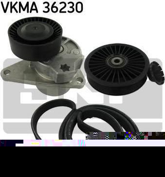 SKF VKMA 36230 поликлиновой ременный комплект на VOLVO V40 универсал (VW)