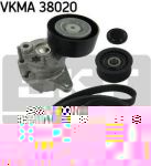 SKF VKMA 38020 поликлиновой ременный комплект на MERCEDES-BENZ M-CLASS (W163)