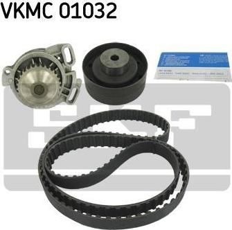 SKF VKMC 01032 водяной насос + комплект зубчатого ремня на AUDI 90 (81, 85, B2)