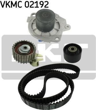 SKF VKMC 02192 водяной насос + комплект зубчатого ремня на FIAT BRAVO II (198)