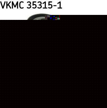 SKF VKMC 35315-1 водяной насос + комплект ручейковых ремней на OPEL ASTRA G универсал (F35_)