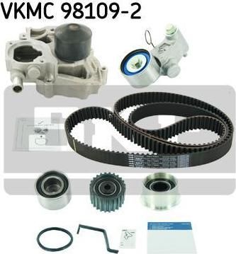 SKF VKMC 98109-2 водяной насос + комплект зубчатого ремня на SUBARU LEGACY IV универсал (BL, BP, B13_)