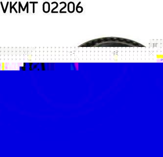 SKF VKMT 02206 ремень грм на FIAT QUBO (225)