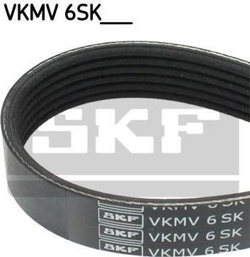 SKF VKMV 6SK842 поликлиновой ремень на SKODA FABIA