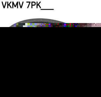 SKF VKMV 7PK1788 поликлиновой ремень на HONDA CR-V III (RE)