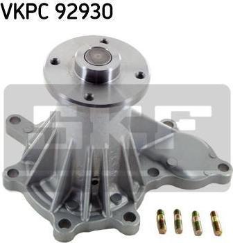 SKF VKPC 92930 водяной насос на NISSAN NAVARA (D40)