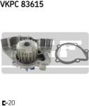 SKF VKPC83615 Насос водяной CITROEN/PEUGEOT Berlingo/Partner, 406 II 1.6/1.8/1.9 82>03 (65904)