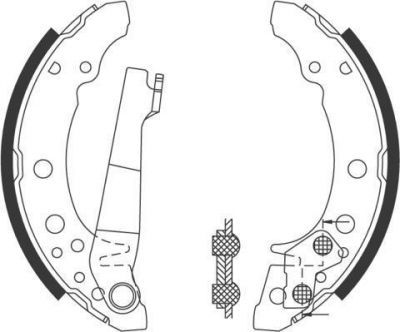 Spidan 30439 комплект тормозных колодок на VW LUPO (6X1, 6E1)