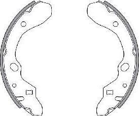 Spidan 33503 комплект тормозных колодок на MAZDA 323 C IV (BG)