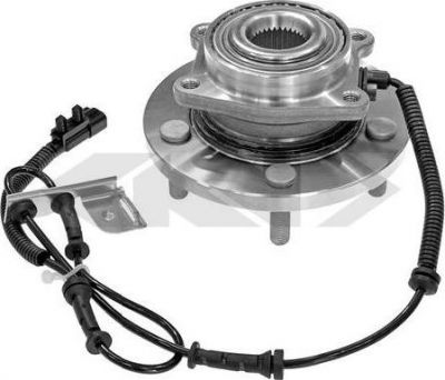 Spidan 72151 комплект подшипника ступицы колеса на DODGE CARAVAN