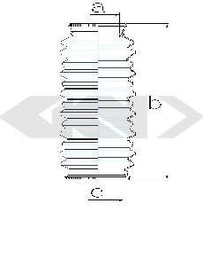 Spidan 83977 пыльник, рулевое управление на PEUGEOT 406 Break (8E/F)