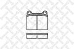 Stellox 028 000-SX комплект тормозных колодок, дисковый тормоз на VW SCIROCCO (53B)