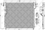 Stellox 10-45383-SX конденсатор, кондиционер на NISSAN NAVARA (D40)