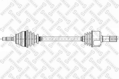 Stellox 158 1002-SX приводной вал на PEUGEOT 405 I Break (15E)