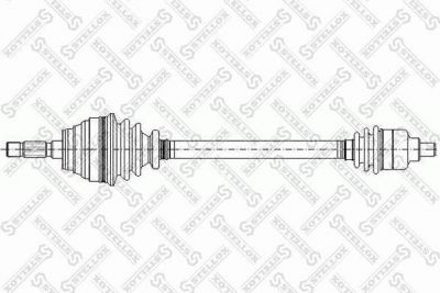 Stellox 158 1047-SX приводной вал на RENAULT MASTER I c бортовой платформой/ходовая часть (P__)