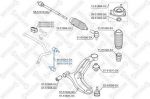 Stellox 56-51016-SX тяга / стойка, стабилизатор на HYUNDAI GETZ (TB)
