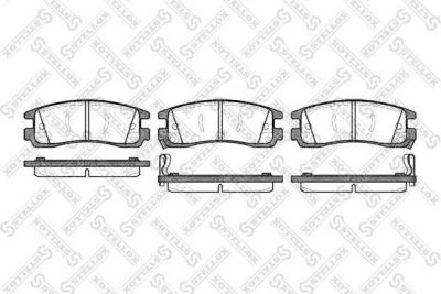 Stellox 577 022B-SX комплект тормозных колодок, дисковый тормоз на CHEVROLET ALERO
