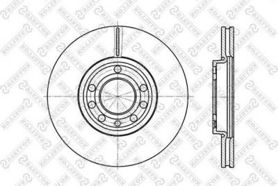 Stellox 6020-3645V-SX тормозной диск на SAAB 9-3 (YS3F)