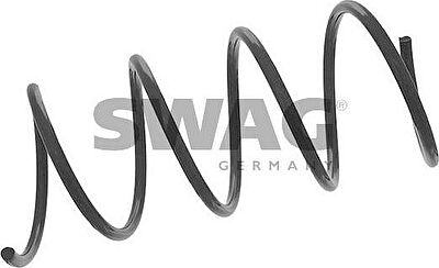 SWAG 10 94 6889 пружина ходовой части на MERCEDES-BENZ C-CLASS купе (CL203)