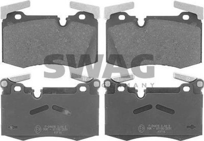 SWAG 11 11 6145 комплект тормозных колодок, дисковый тормоз на MINI MINI Roadster (R59)