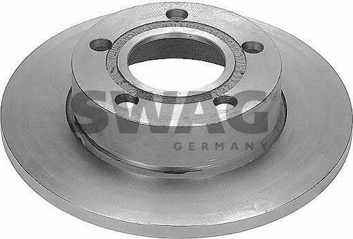 SWAG 30 90 9077 Диск торм. зад. Audi 100, 200, A8 quattro 84-00