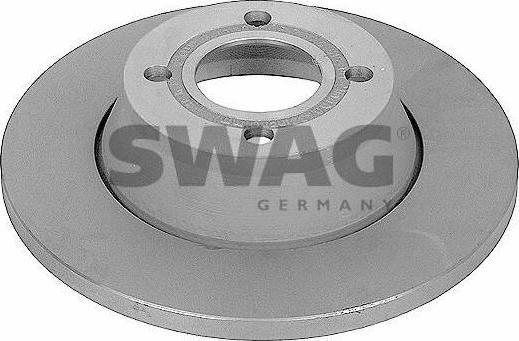 SWAG 32 90 8553 тормозной диск на AUDI 80 Avant (8C, B4)