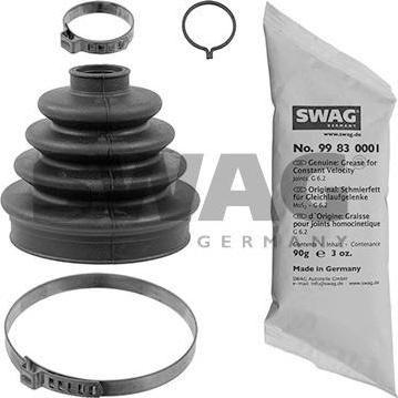 SWAG 50 90 7873 комплект пылника, приводной вал на FORD ESCORT VII (GAL, AAL, ABL)