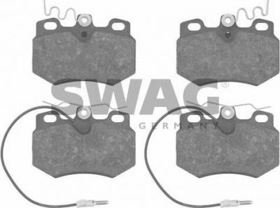 SWAG 62 91 6242 комплект тормозных колодок, дисковый тормоз на PEUGEOT 309 II (3C, 3A)
