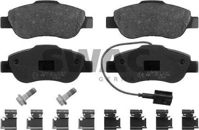SWAG 70 91 6879 комплект тормозных колодок, дисковый тормоз на FIAT FIORINO фургон/универсал (225)