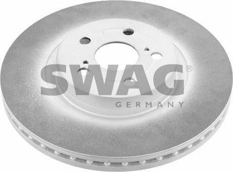 SWAG 81 92 7237 тормозной диск на TOYOTA AVENSIS (T25_)