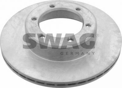 SWAG 81 93 1553 тормозной диск на TOYOTA HILUX II пикап (LN8_, RN5_, LN6_, YN6_, YN5_, LN5_, RN6_)