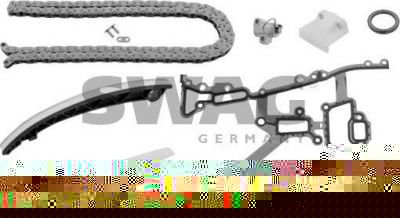 SWAG 99 13 3081 комплект цели привода распредвала на OPEL ASTRA H (L48)