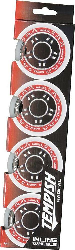 Комплект колёс для роликов TEMPISH 2016 RADICAL 76x24mm 84A (1*4pcs) Белый (б/р:one size)