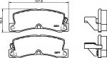 Textar 2007601 комплект тормозных колодок, дисковый тормоз на TOYOTA COROLLA FX Compact (E8B)