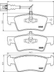 TEXTAR Тоpмозные колодки Disc brake pads passen (2436801)