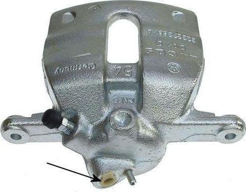 Textar 38076300 тормозной суппорт на SKODA ROOMSTER Praktik (5J)