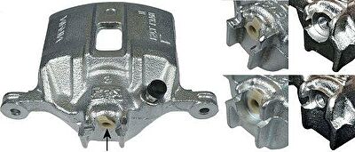 Textar 38109000 тормозной суппорт на HONDA CIVIC VI купе (EJ, EM1)