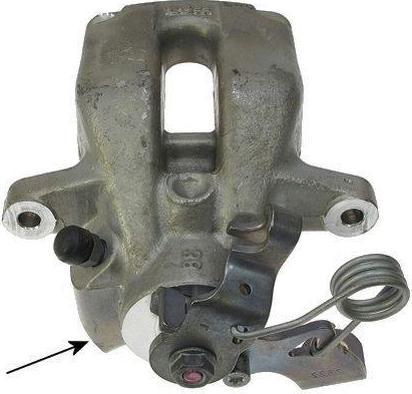 Textar 38129600 тормозной суппорт на PEUGEOT 407 (6D_)