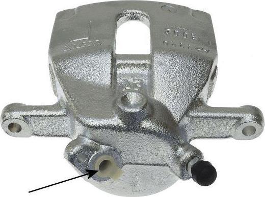 Textar 38143900 тормозной суппорт на OPEL AGILA (B) (H08)