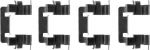 Textar 82061200 комплектующие, колодки дискового тормоза на NISSAN PRIMERA Hatchback (P12)