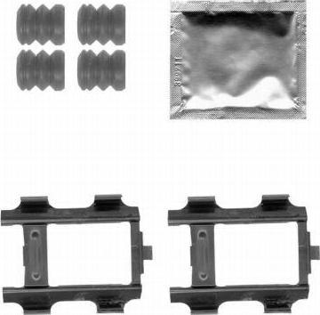Textar 82075000 комплект принадлежностей, тормозной суппорт на VW LT 28-46 II фургон (2DA, 2DD, 2DH)