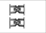 Textar 82515900 комплектующие, колодки дискового тормоза на PORSCHE CAYENNE (92A)