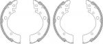 Textar 83039601 комплект тормозных колодок на HONDA CIVIC VI Hatchback (EJ, EK)